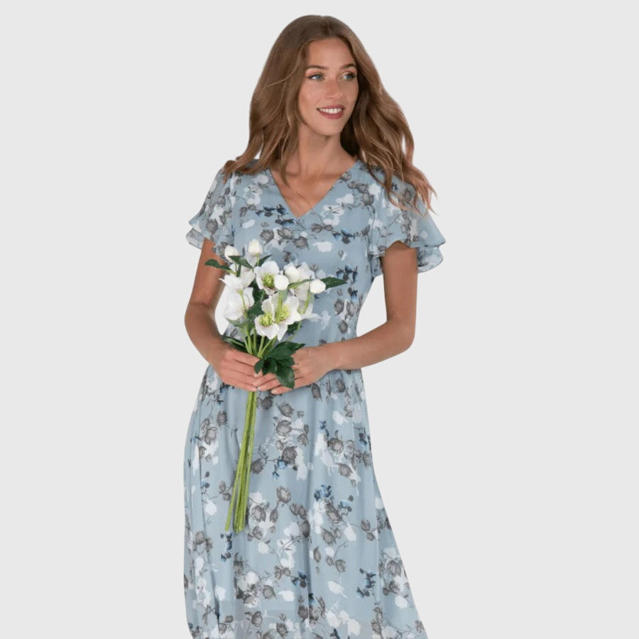 אלנה - שמלת מקסי קיץ רשמית לנשים