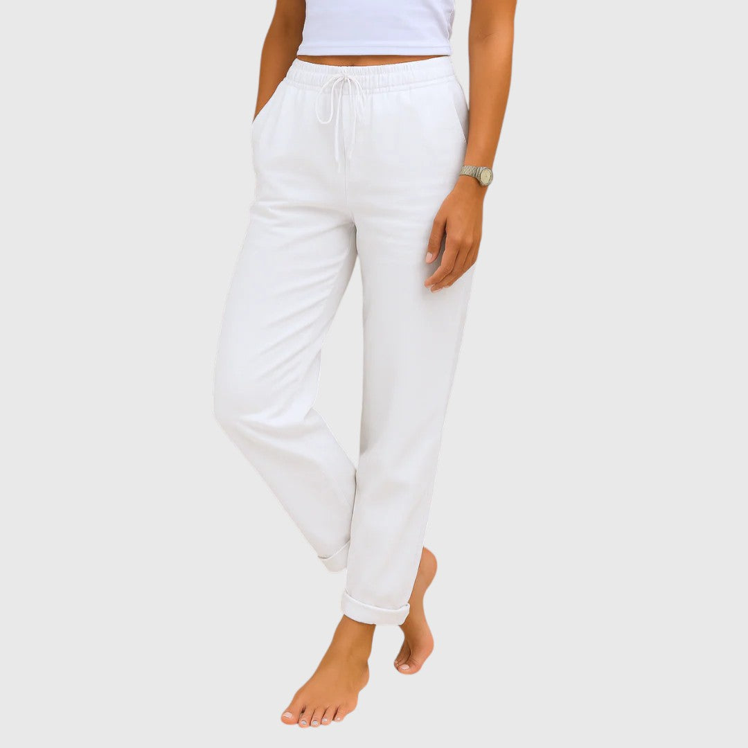 שרה - מכנסיים אלסטיים נושמים פרימיום