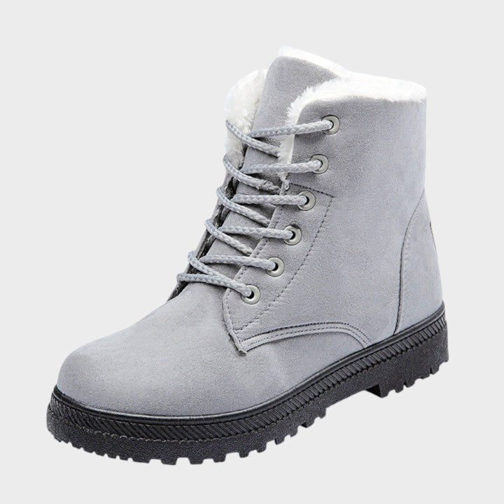 היברה - מגפי שלג אורטופדיים לנשים, עמידים במים עם בטנה חמה וסוליה נגד החלקה