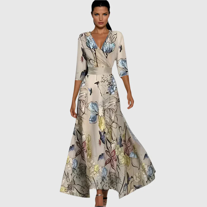 ג'יל - שמלת פרחים אלגנטית