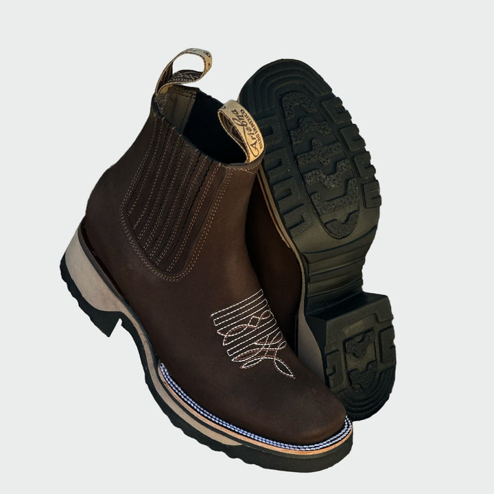 אלונה - מגפי קאובוי מעור