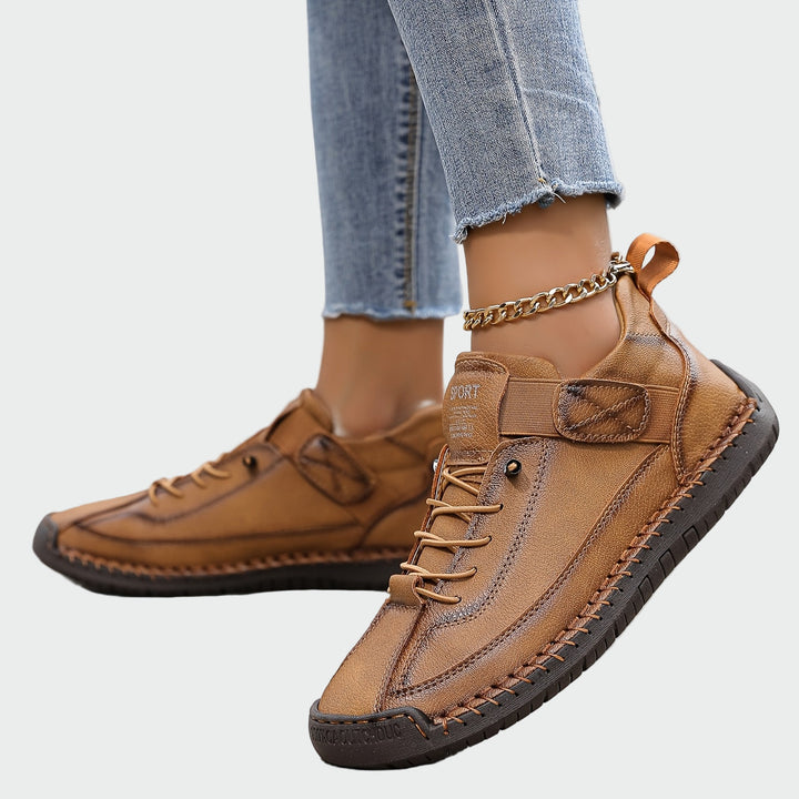 אילנה - נעלי ספורט עור אורטופדיות