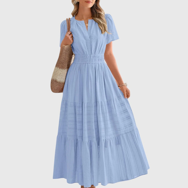 לידיה - שמלת קיץ בוהו בריז