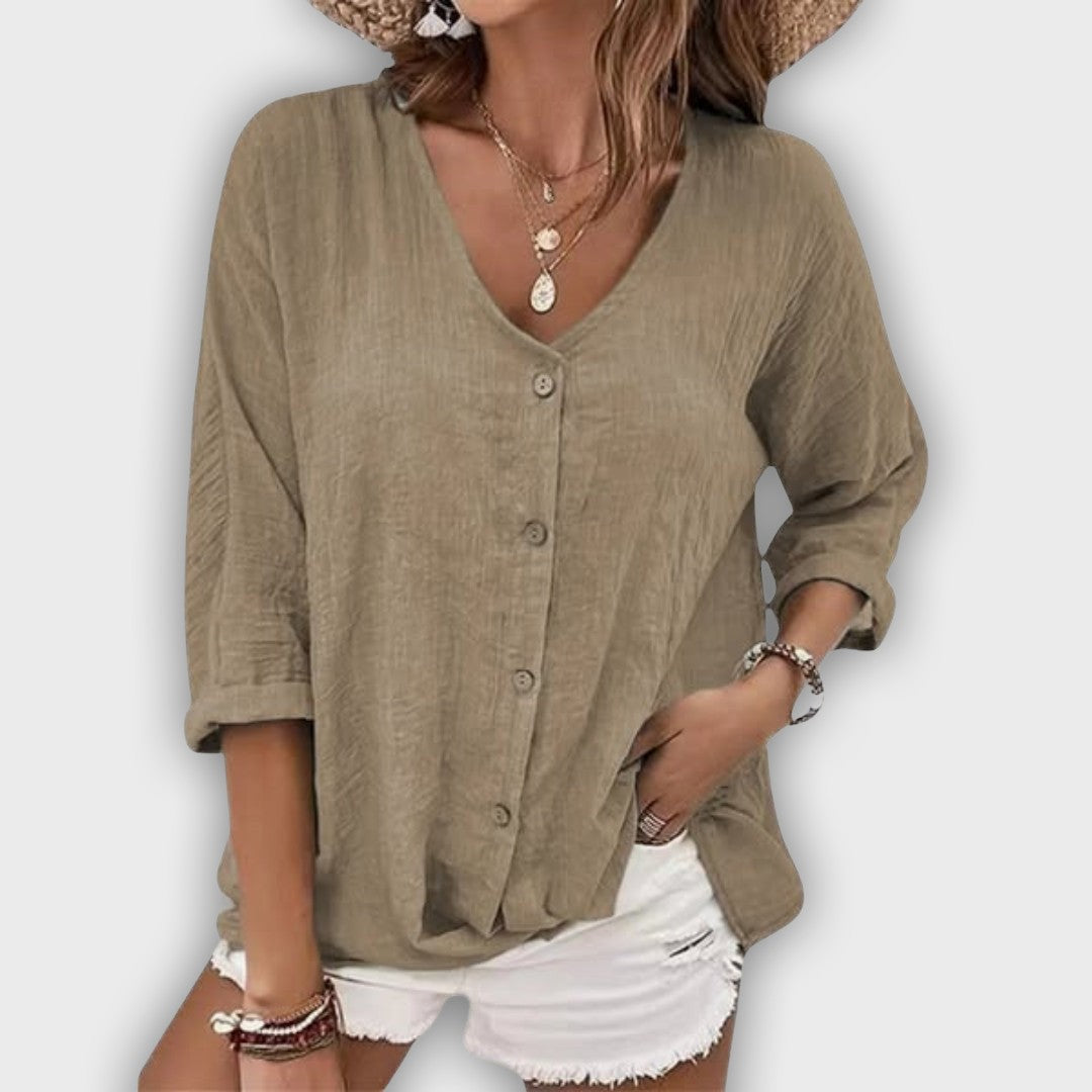 ורוניקה - חולצת יומית אלגנטית ונוחה לנשים