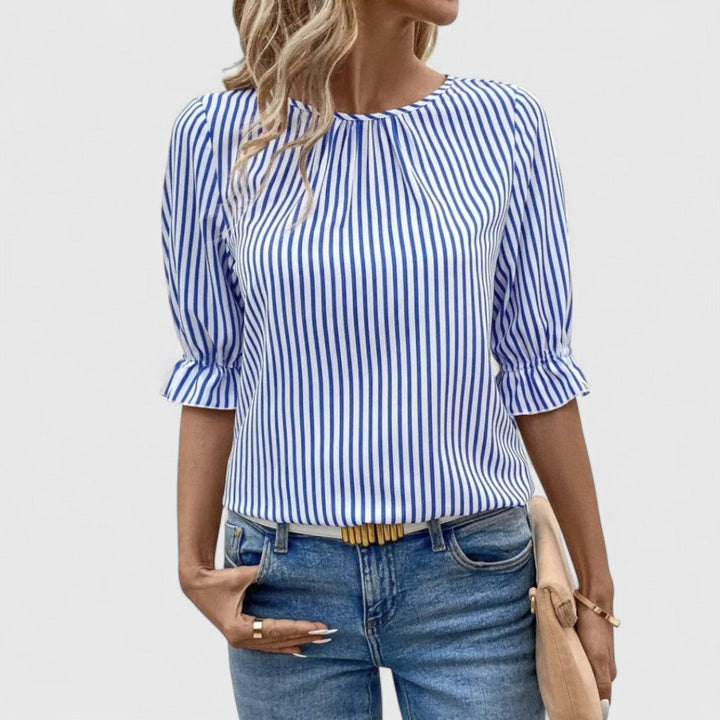 סופיה - חולצת קיץ מפוספסת