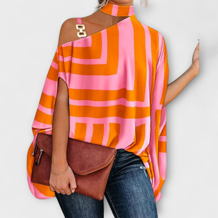 חולצת נשים ללא כתפיים - נוחה ואלגנטית לכל אירוע