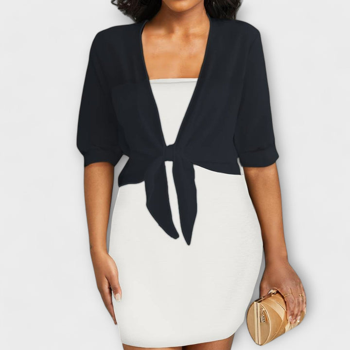 אוליביה - חולצה עם חזית פתוחה - נוחות ואלגנטיות