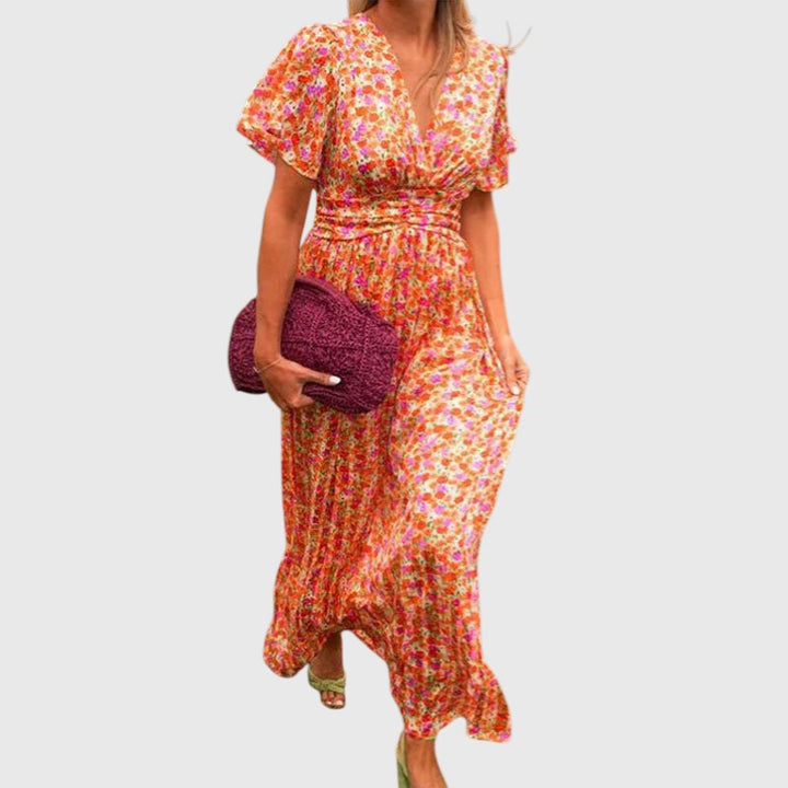 אמה - שמלת וי קלאסית